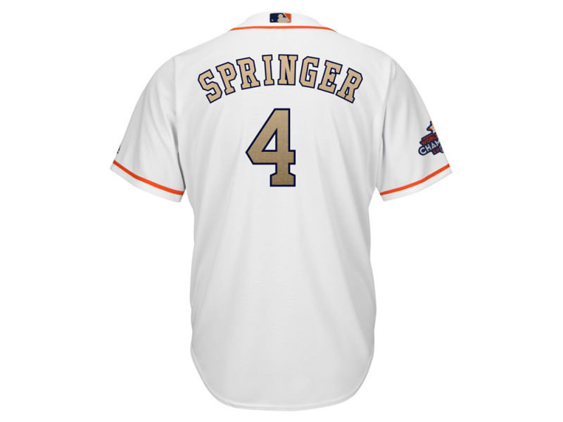 astros white and gold jersey