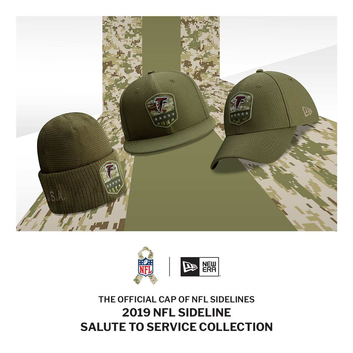 salute to service camo hats
